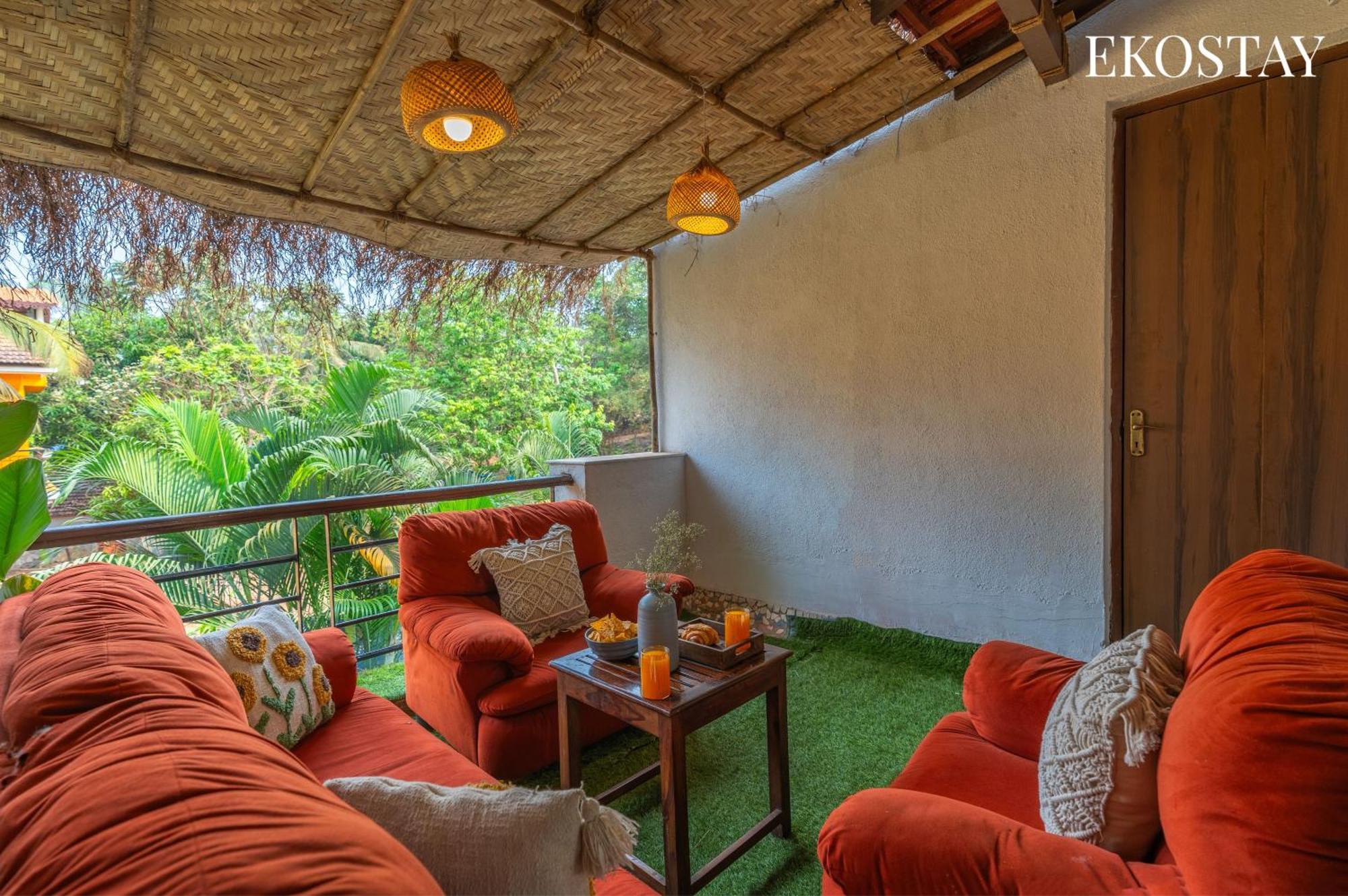 Eko Stay - Solace Villa I Charming Villa Close To Candolim Beach Экстерьер фото