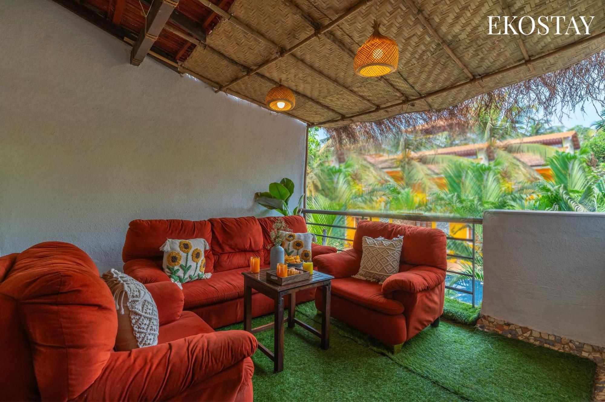 Eko Stay - Solace Villa I Charming Villa Close To Candolim Beach Экстерьер фото