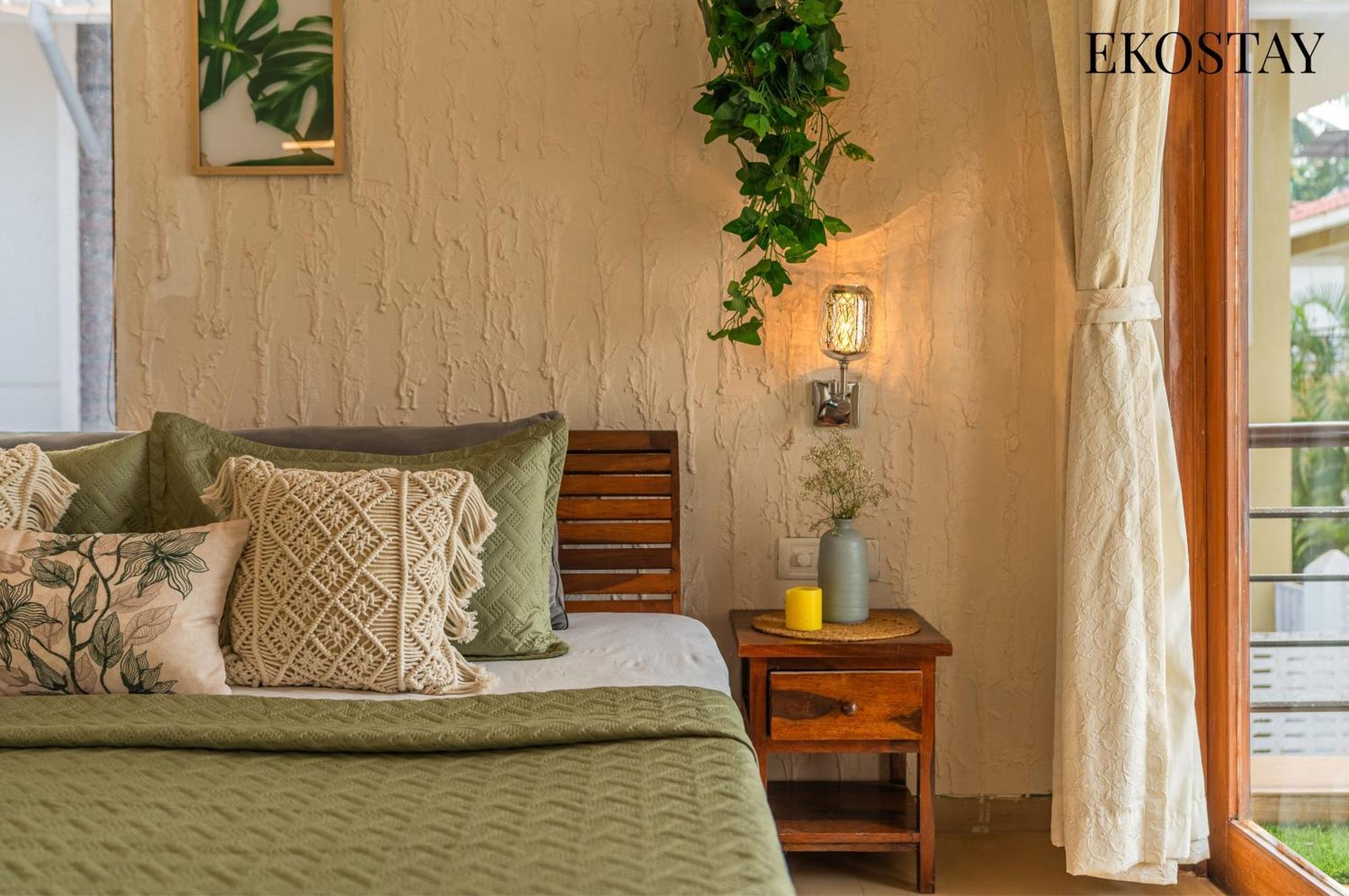 Eko Stay - Solace Villa I Charming Villa Close To Candolim Beach Экстерьер фото