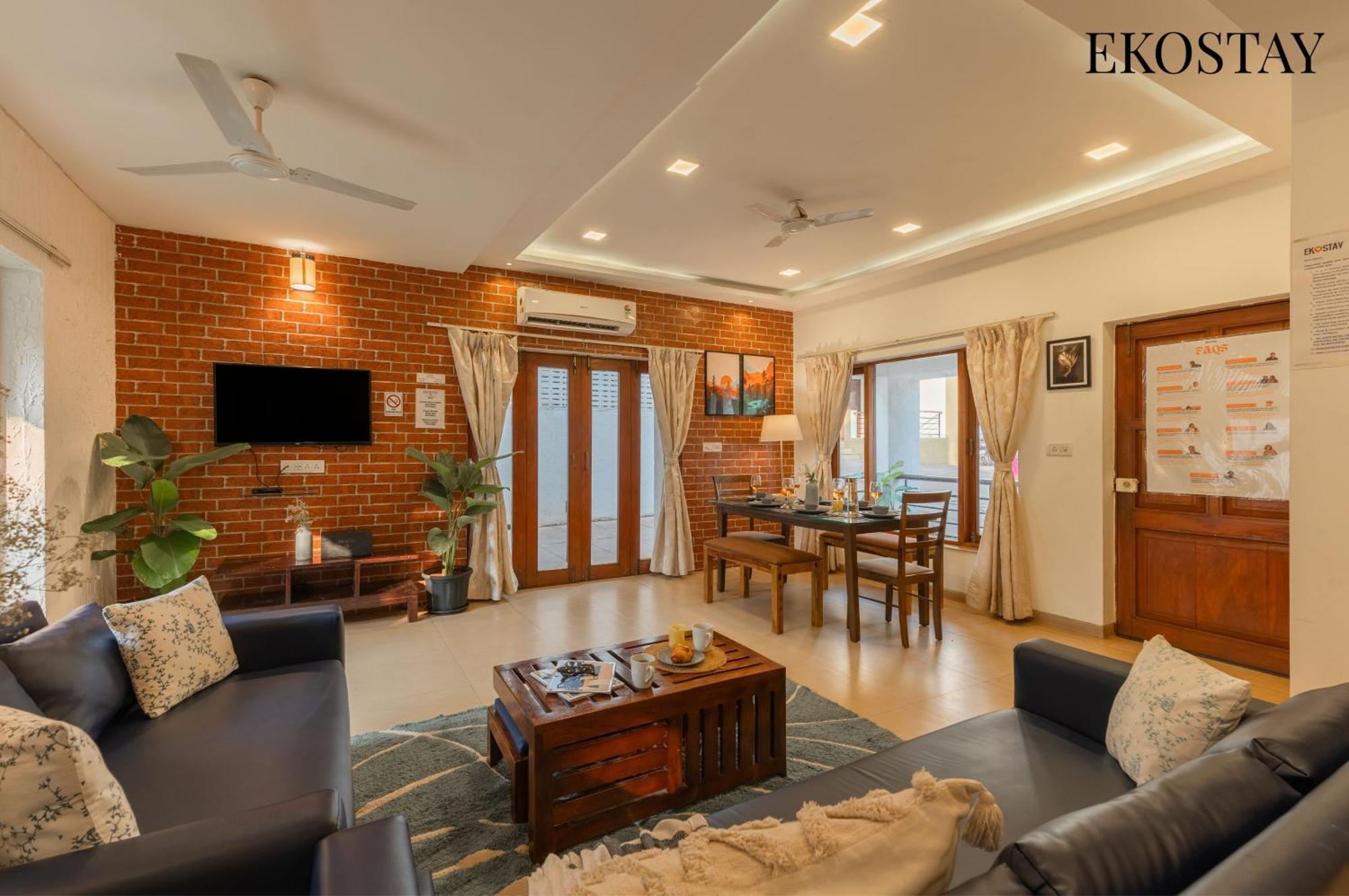 Eko Stay - Solace Villa I Charming Villa Close To Candolim Beach Экстерьер фото