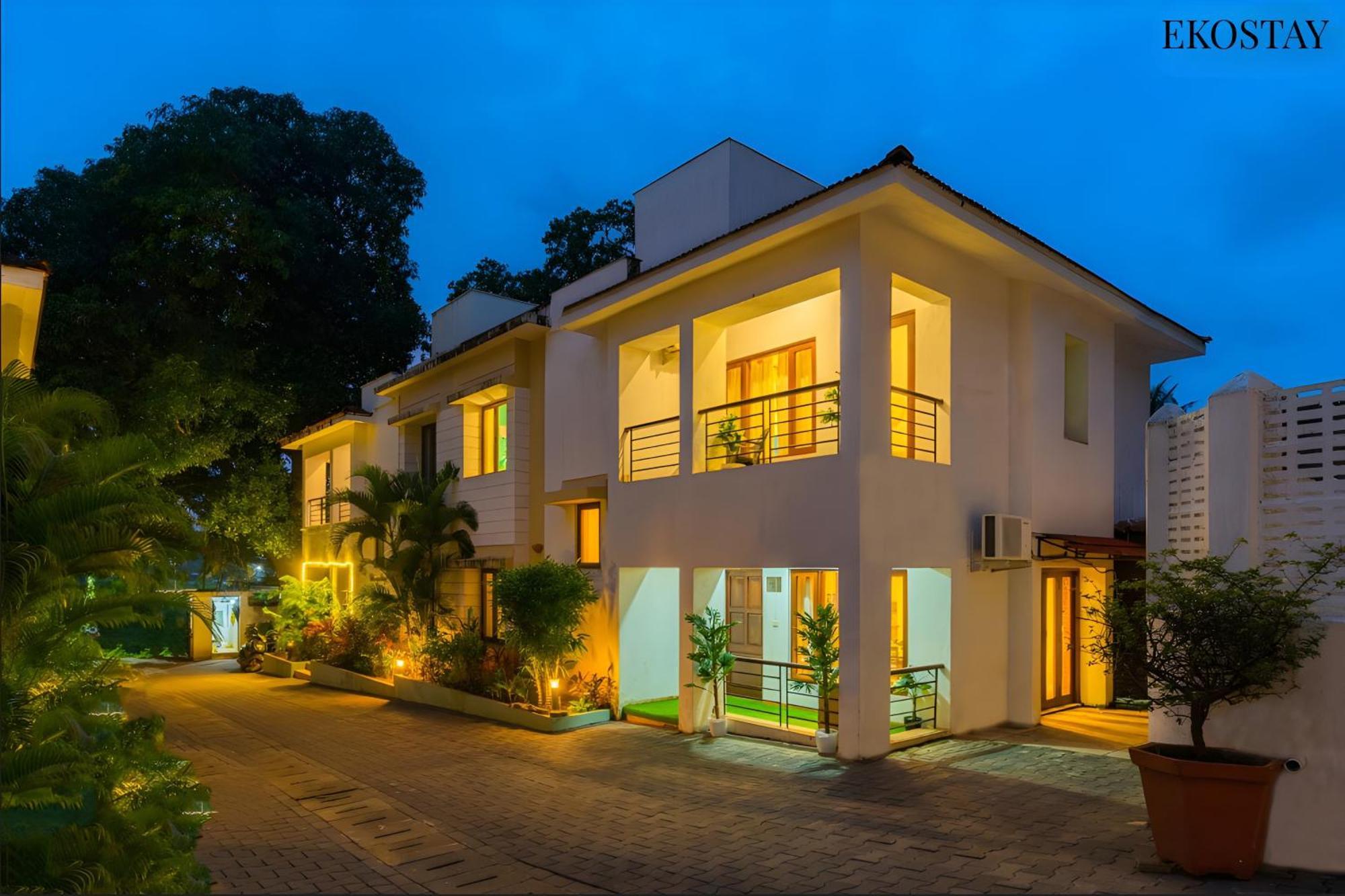 Eko Stay - Solace Villa I Charming Villa Close To Candolim Beach Экстерьер фото