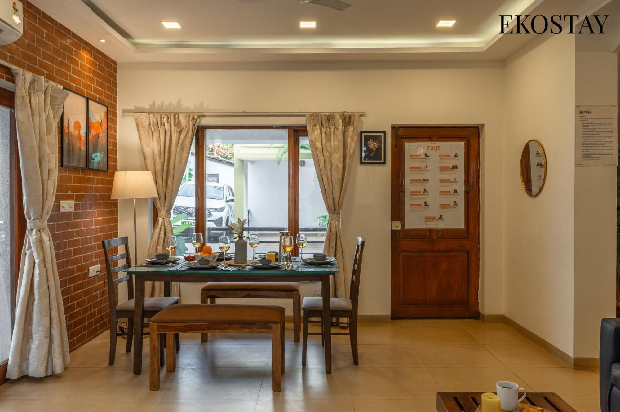 Eko Stay - Solace Villa I Charming Villa Close To Candolim Beach Экстерьер фото